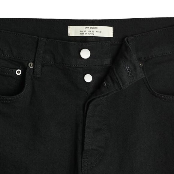 ZARA REGULAR FIT SELVEDGE JEANS - Picture 2 of 8